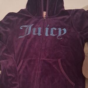 Juicy Couture Kids Jacket in Purple with Blue Accents